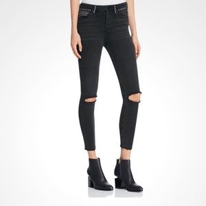🌸New🌸 Free People Studded Black Skinny Jeans 27